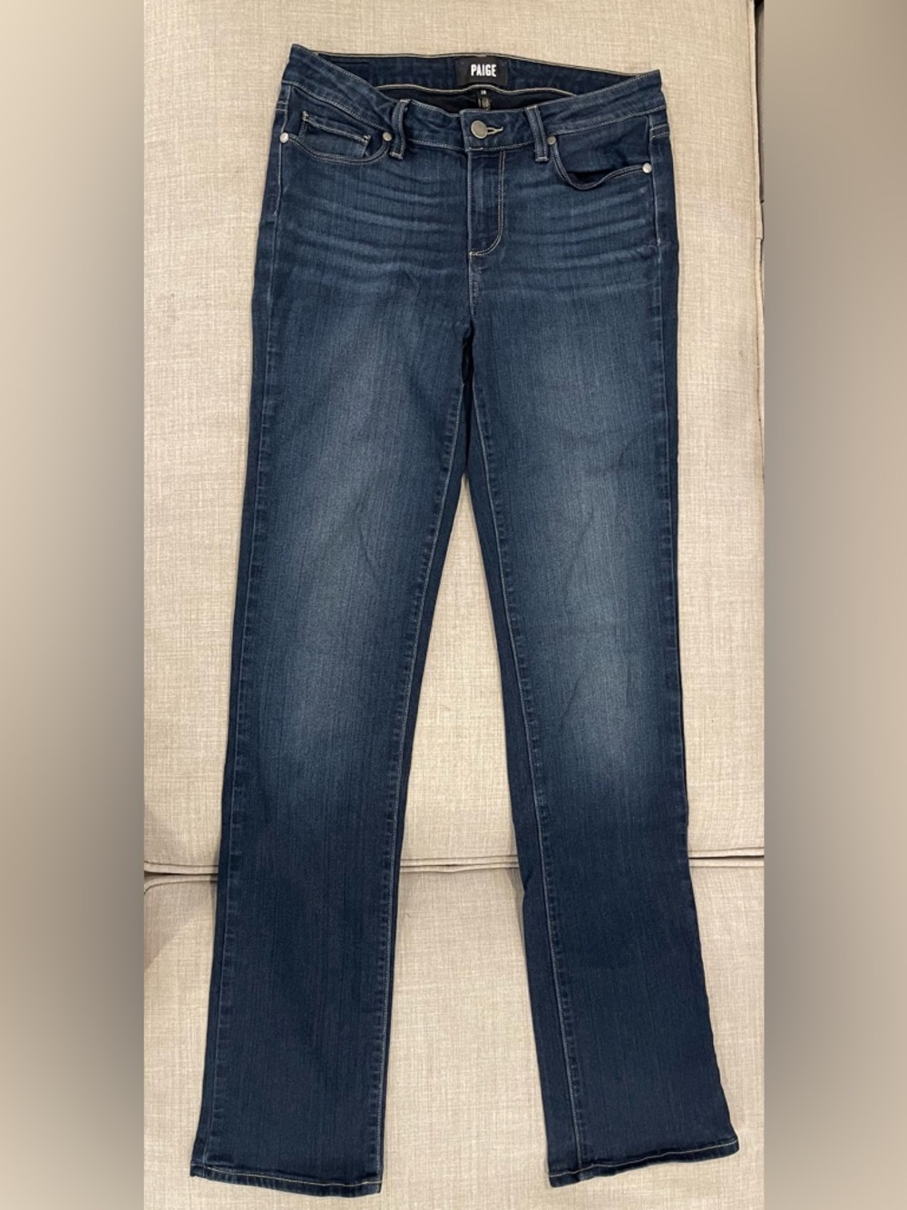 Anthropologie Paige denim Skyline Straight jeans W 28 straight leg Y2K GUC